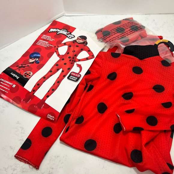 Ladybug Kids Costume - Red and Black - Picture 2 of 7